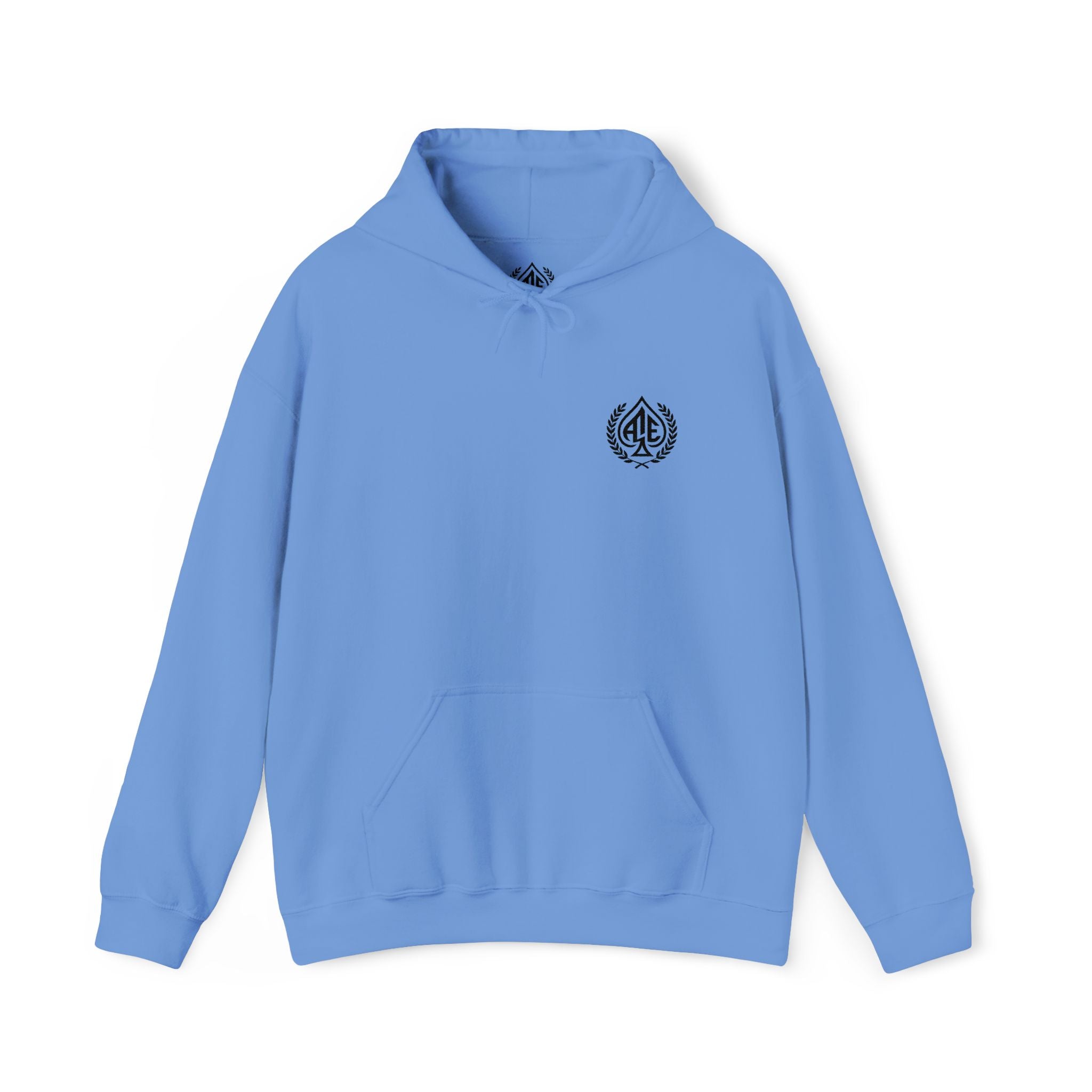Ace'n Black Crest Embroidered Hoodie