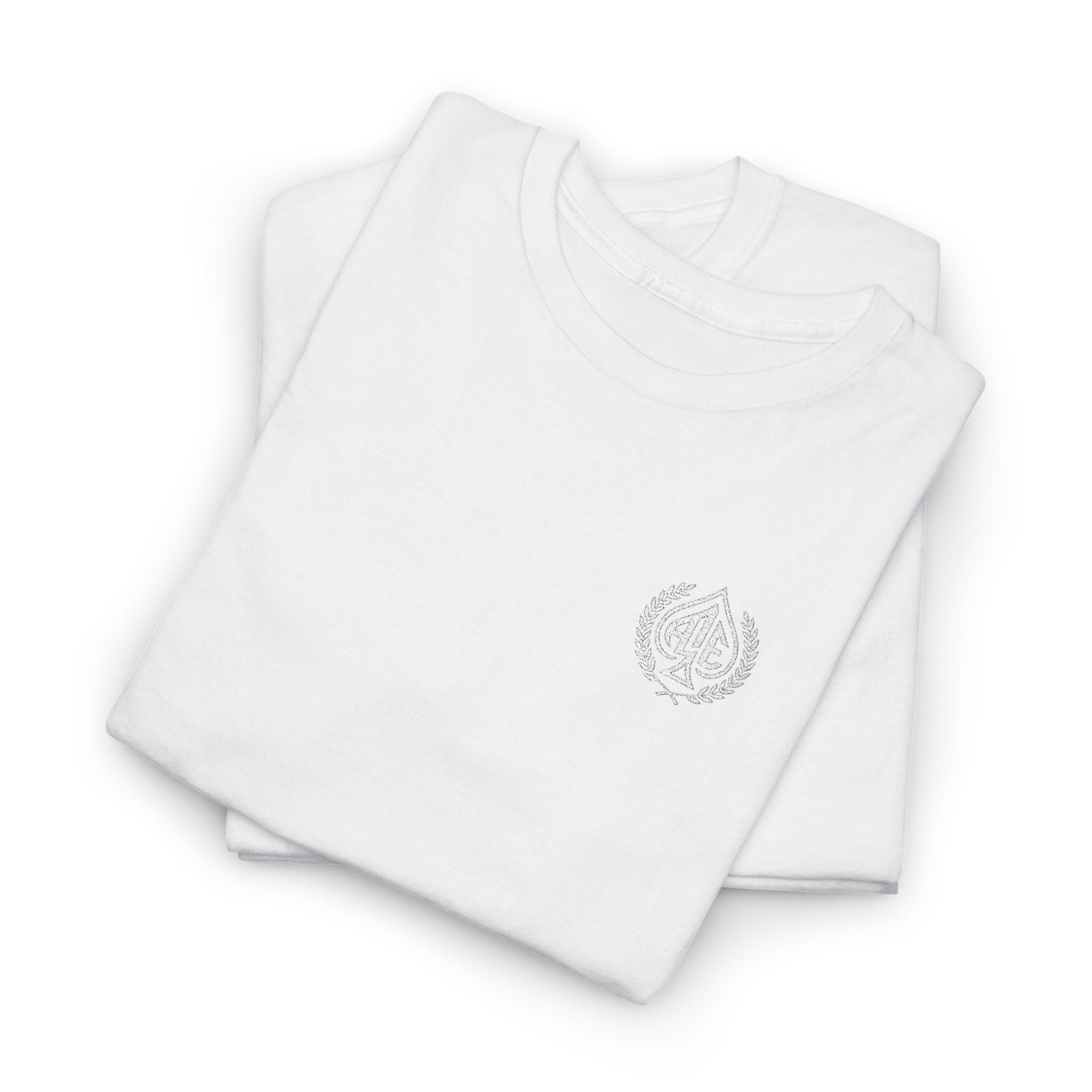 Ace'n White Crest Embroidered Tee