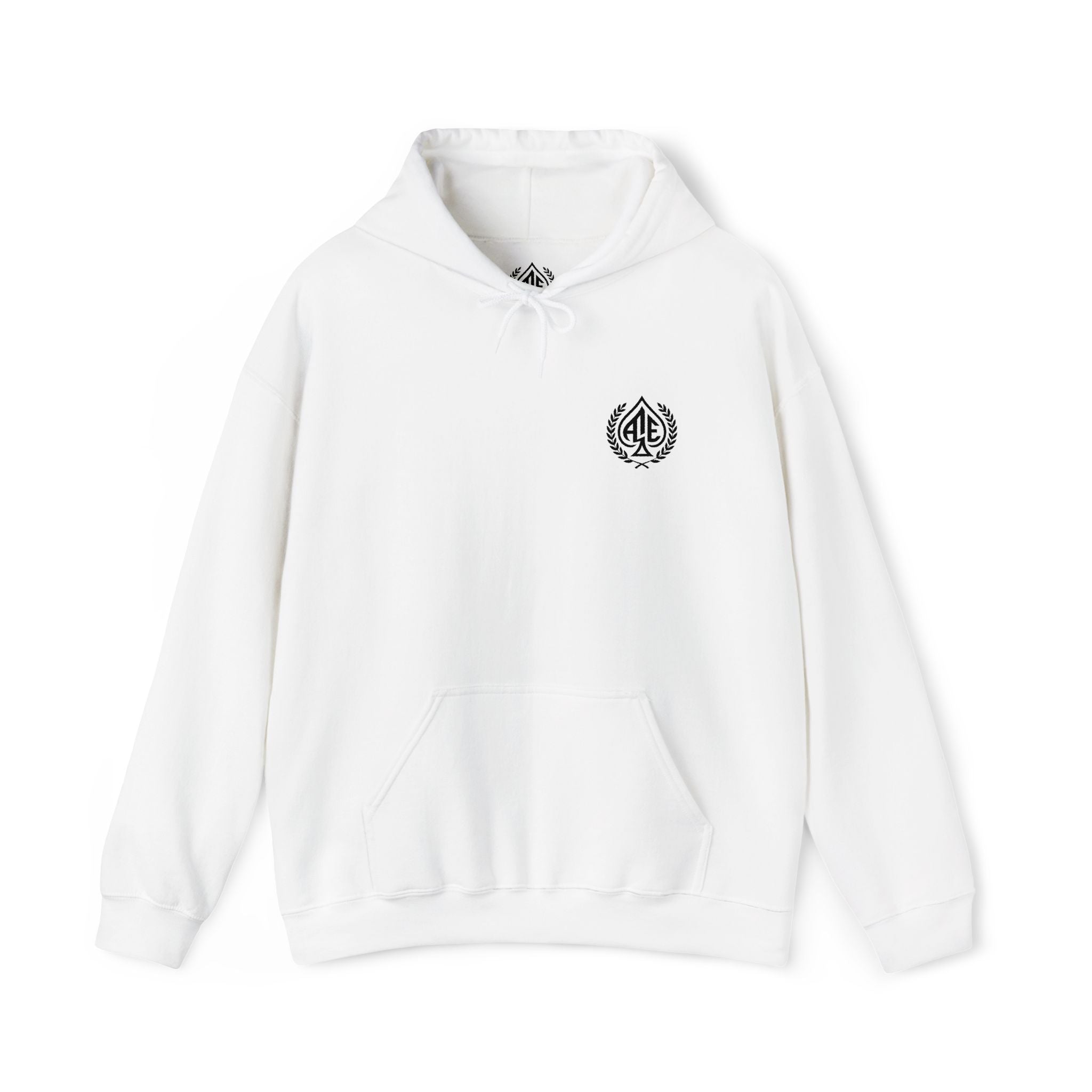 Ace'n Black Crest Embroidered Hoodie