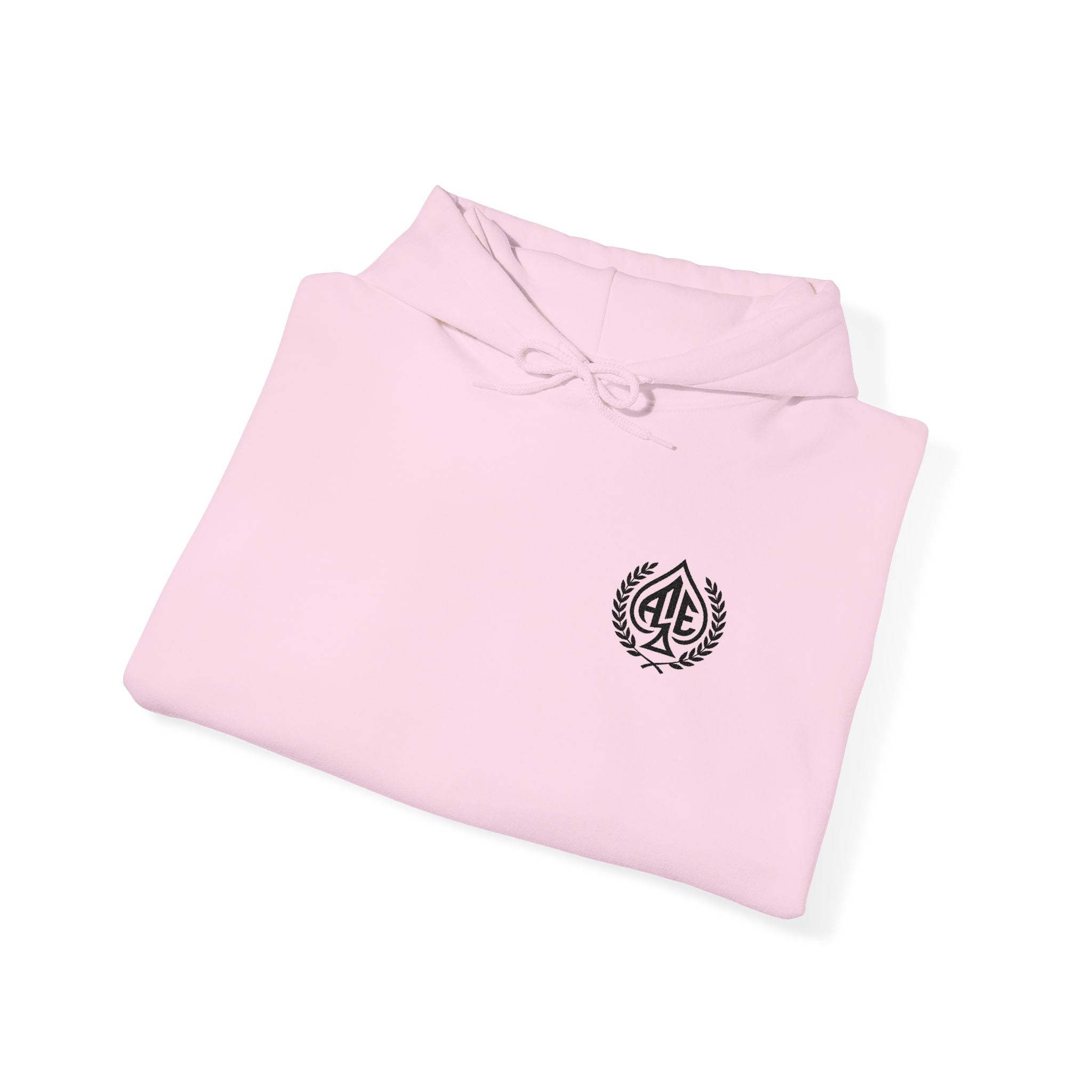 Ace'n Black Crest Embroidered Hoodie