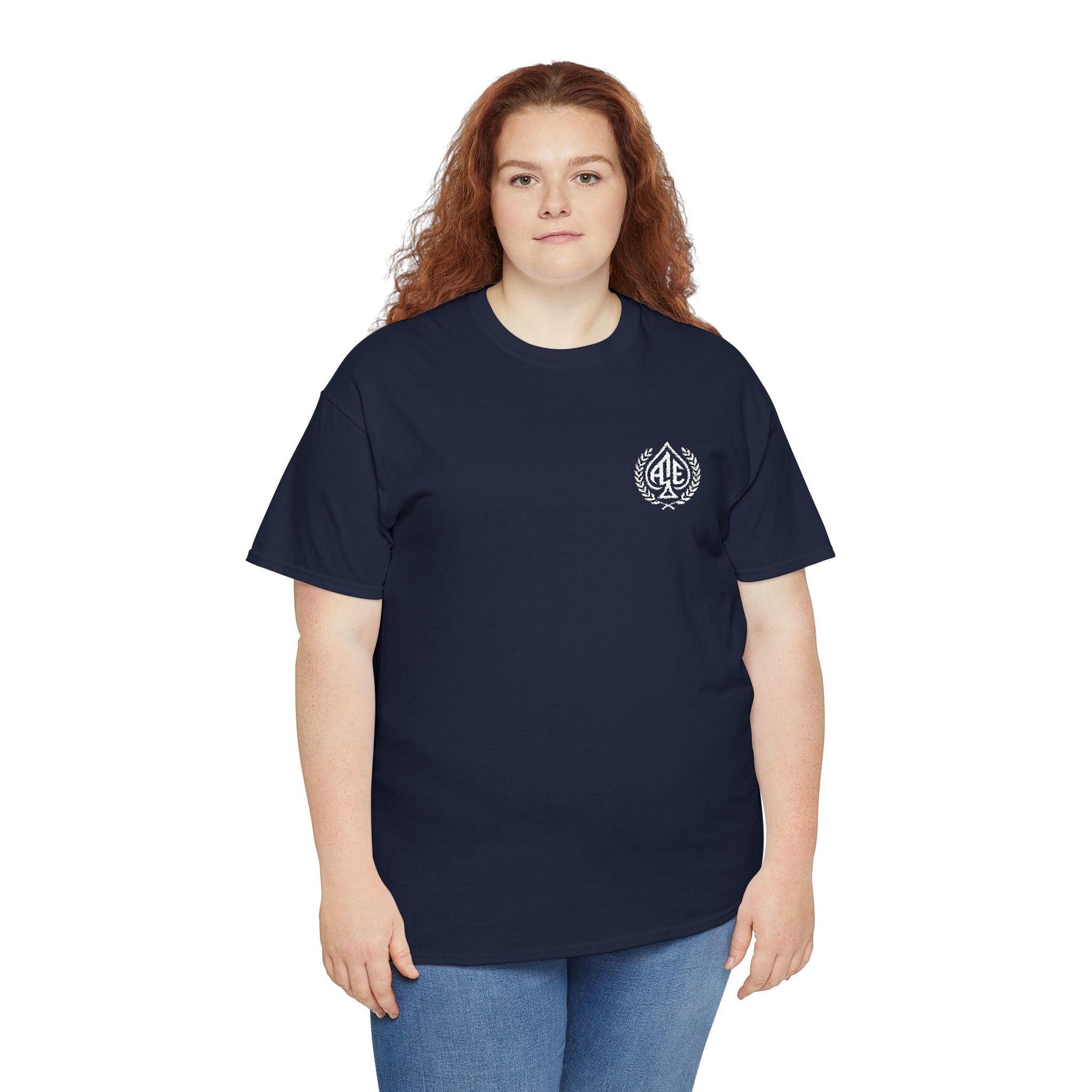 Ace'n White Crest Embroidered Tee