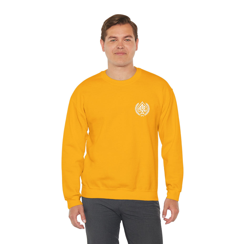 Ace'n White Crest Embroidered Crewneck Sweatshirt