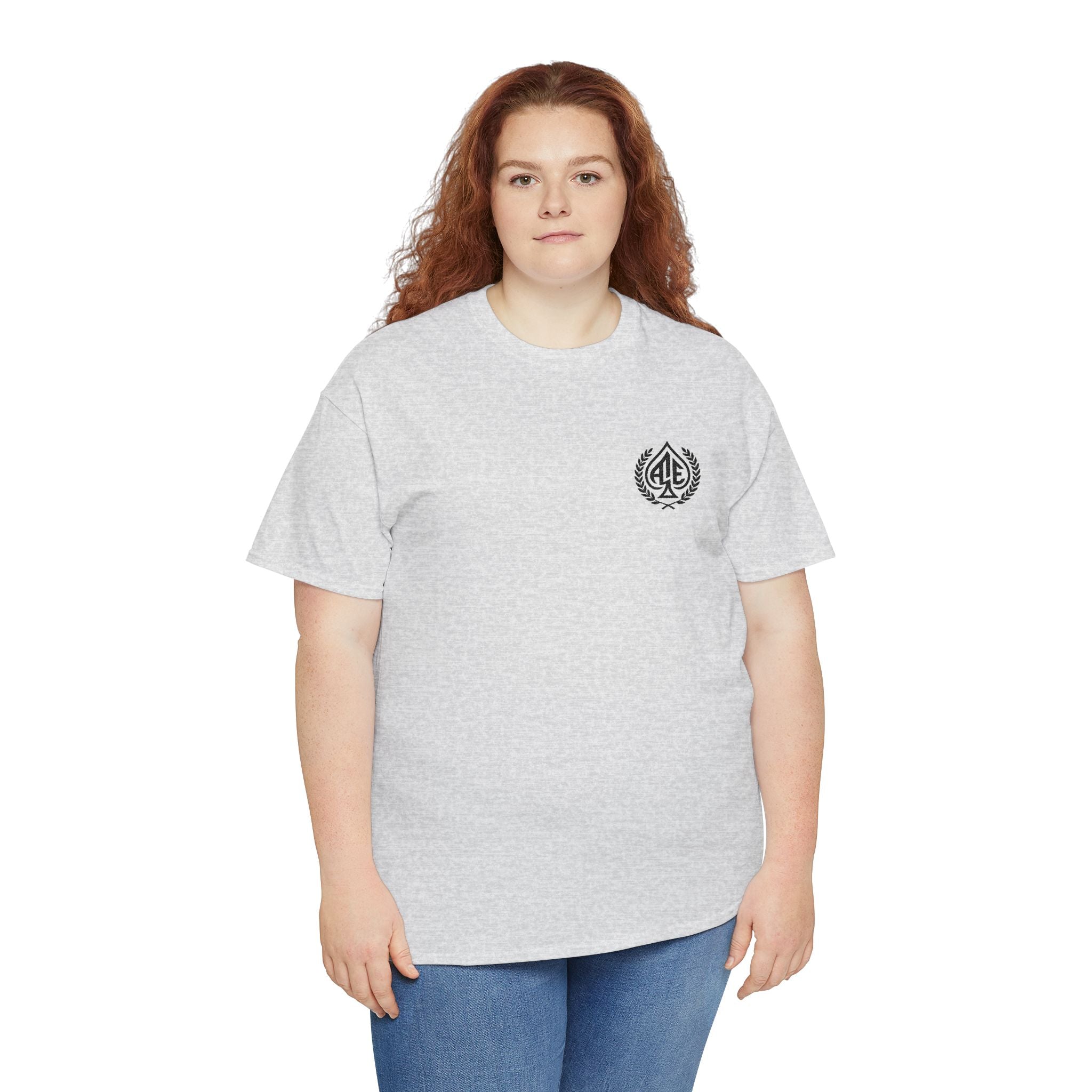 Ace'n Black Crest Embroidered Tee