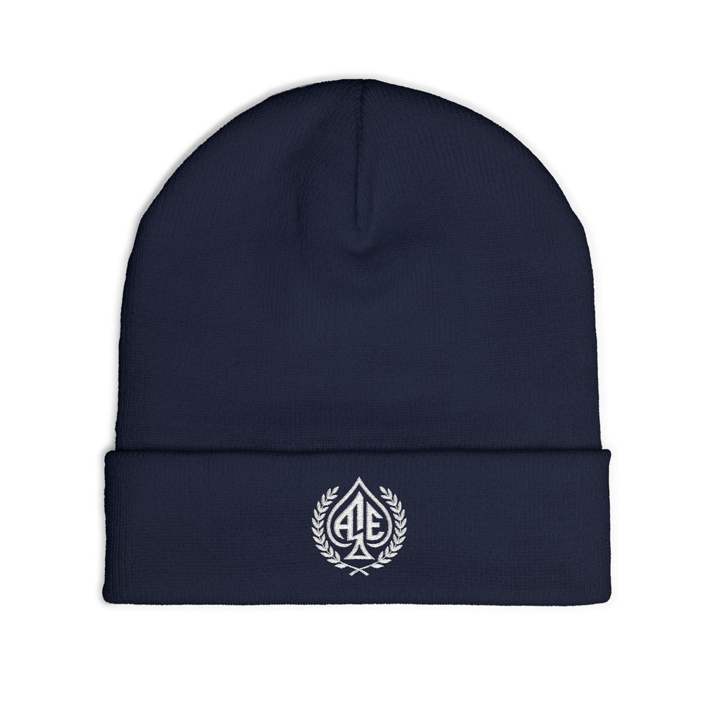 Ace'n White Crest Embroidered Beanie