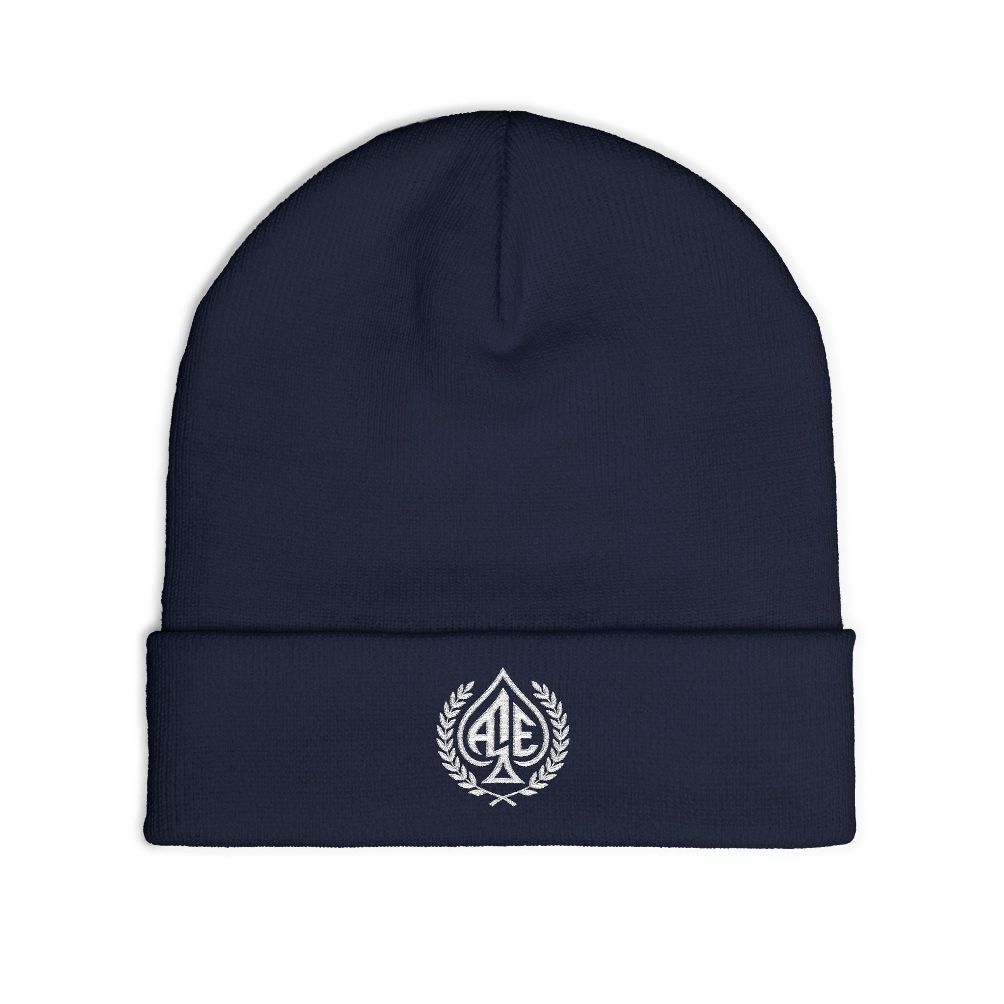 Ace'n White Crest Embroidered Beanie