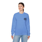 Ace'n Black Crest Embroidered Crewneck Sweatshirt
