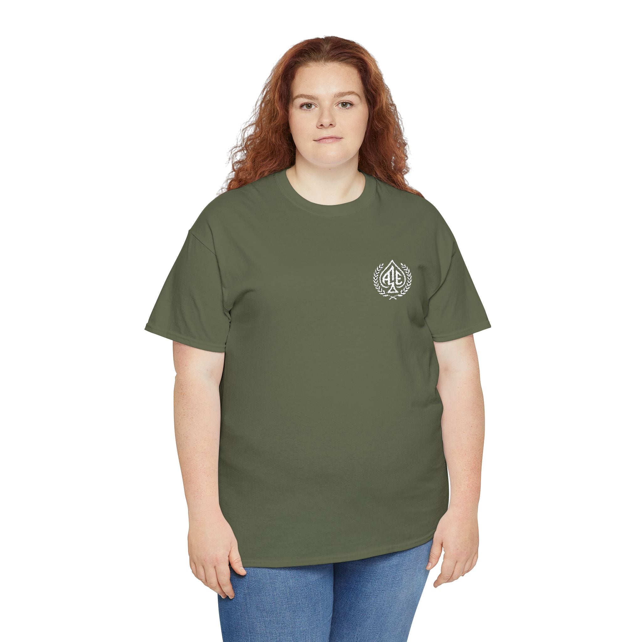 Ace'n White Crest Embroidered Tee