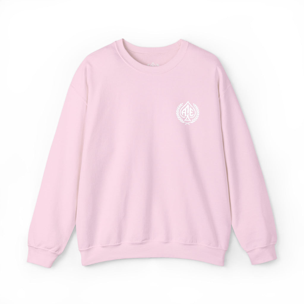 Ace'n White Crest Embroidered Crewneck Sweatshirt