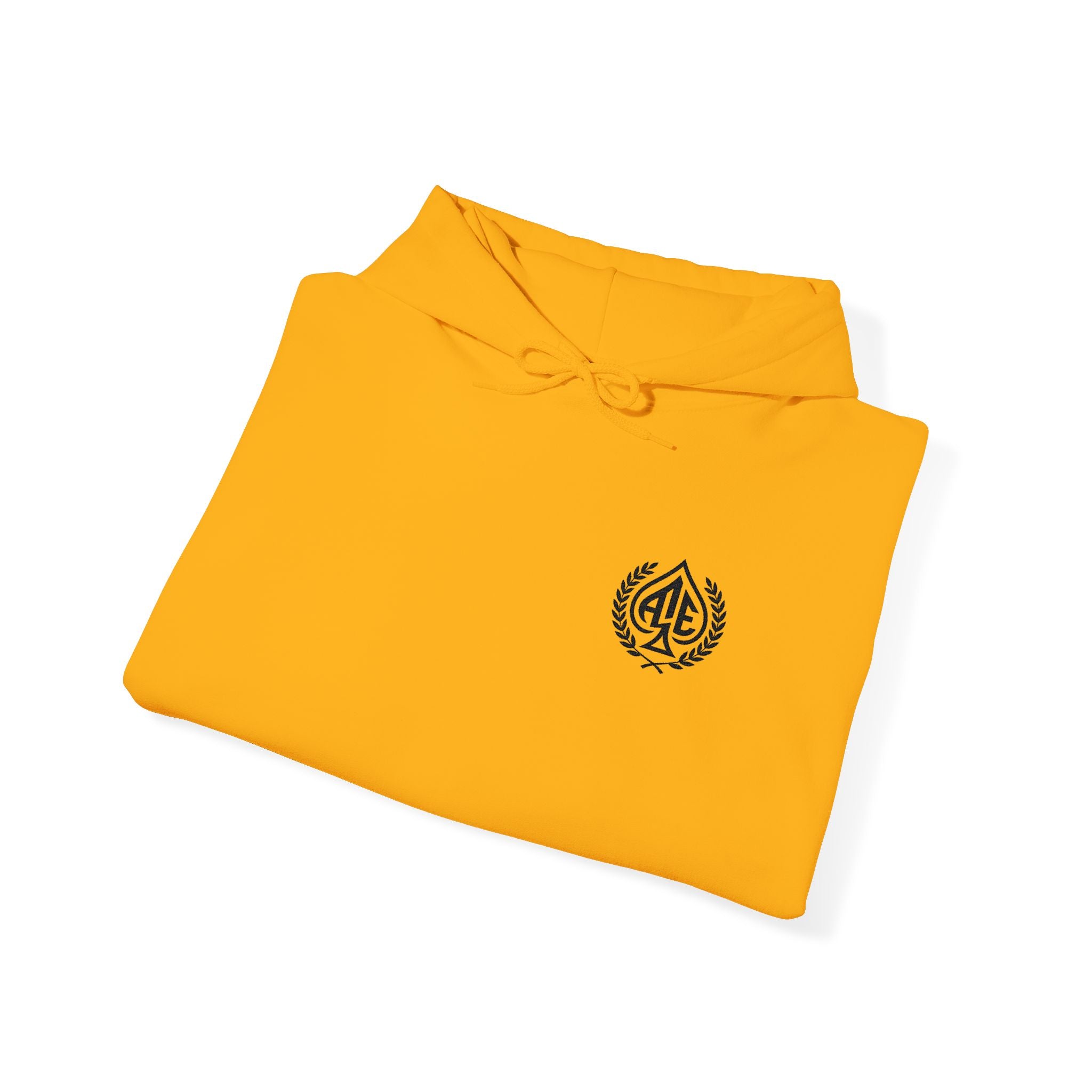 Ace'n Black Crest Embroidered Hoodie