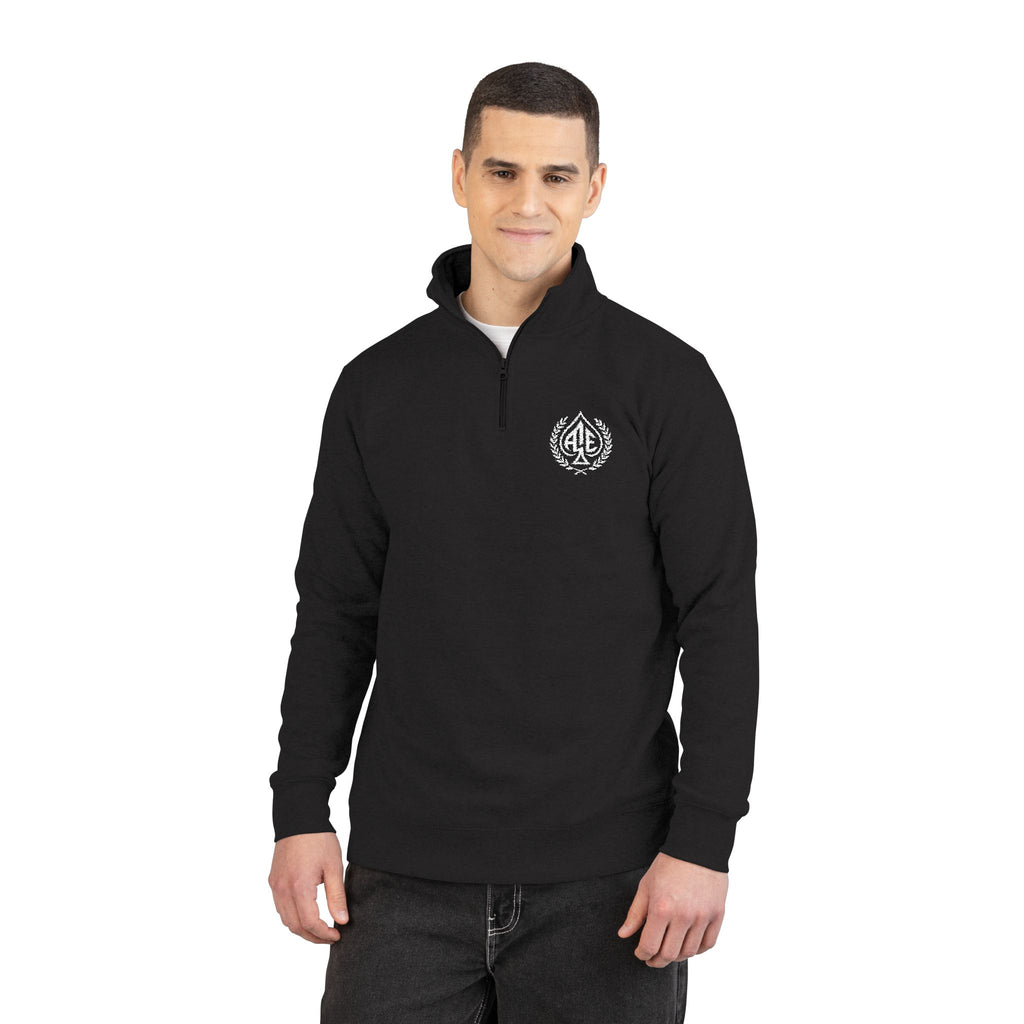Ace'n Embroidered Quarter Zip Pullover