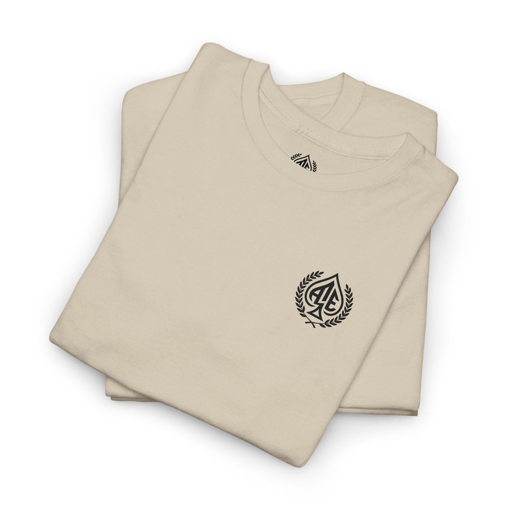 Ace'n Black Crest Embroidered Tee
