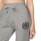 Ace'n Black Crest Embroidered Sweatpants