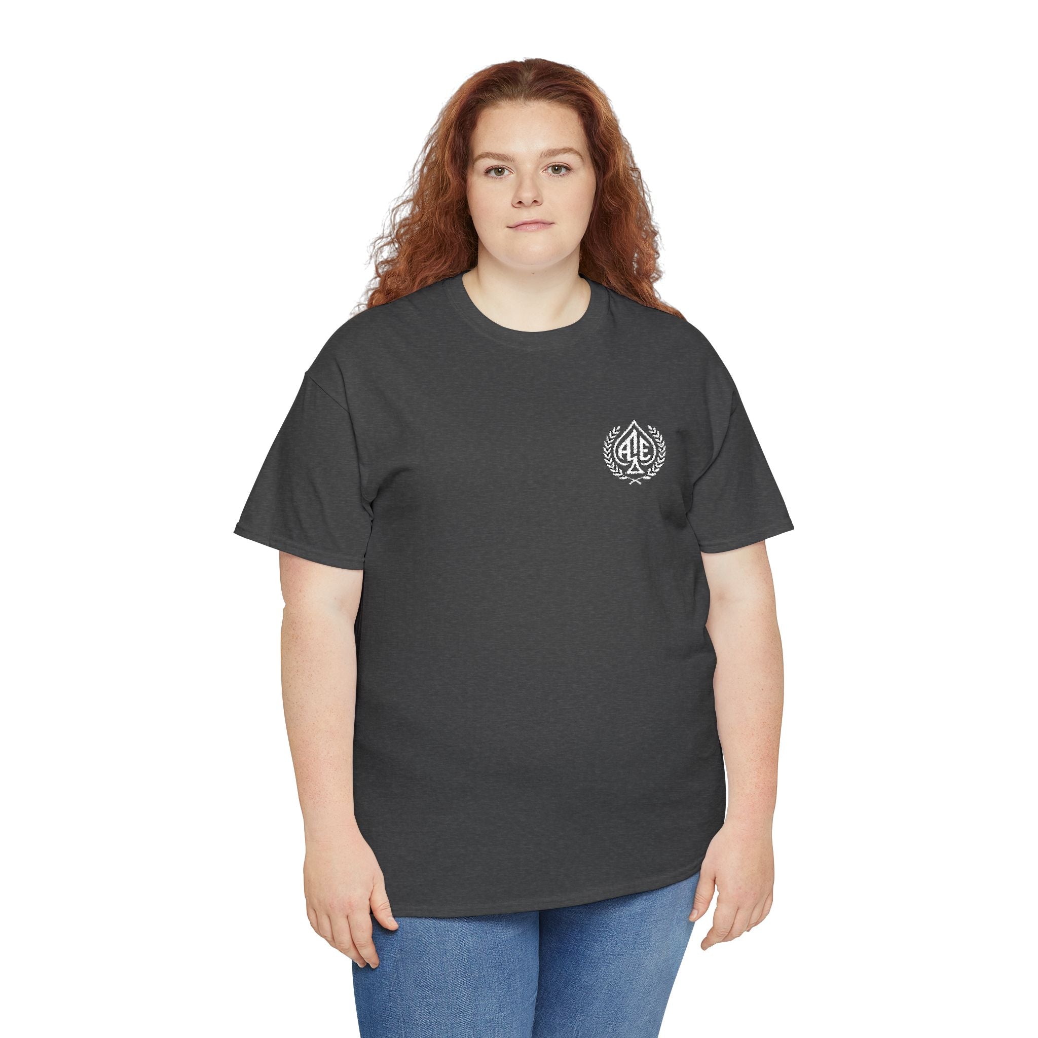 Ace'n White Crest Embroidered Tee