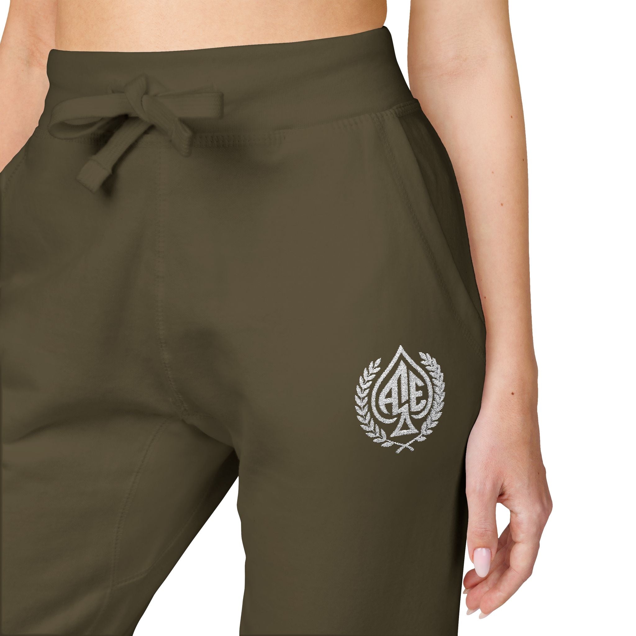 Ace'n White Crest Embroidered Sweatpants