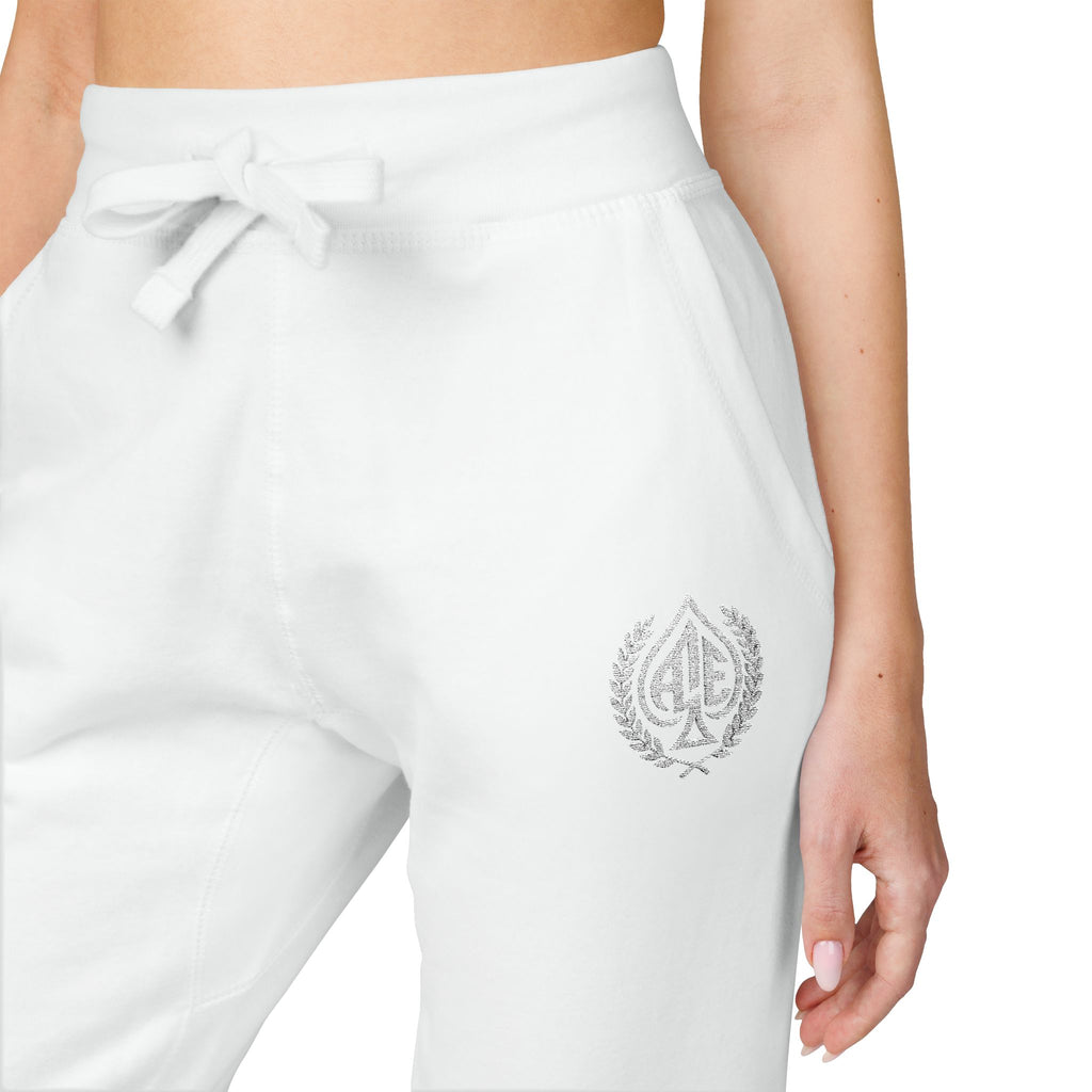 Ace'n White Crest Embroidered Sweatpants