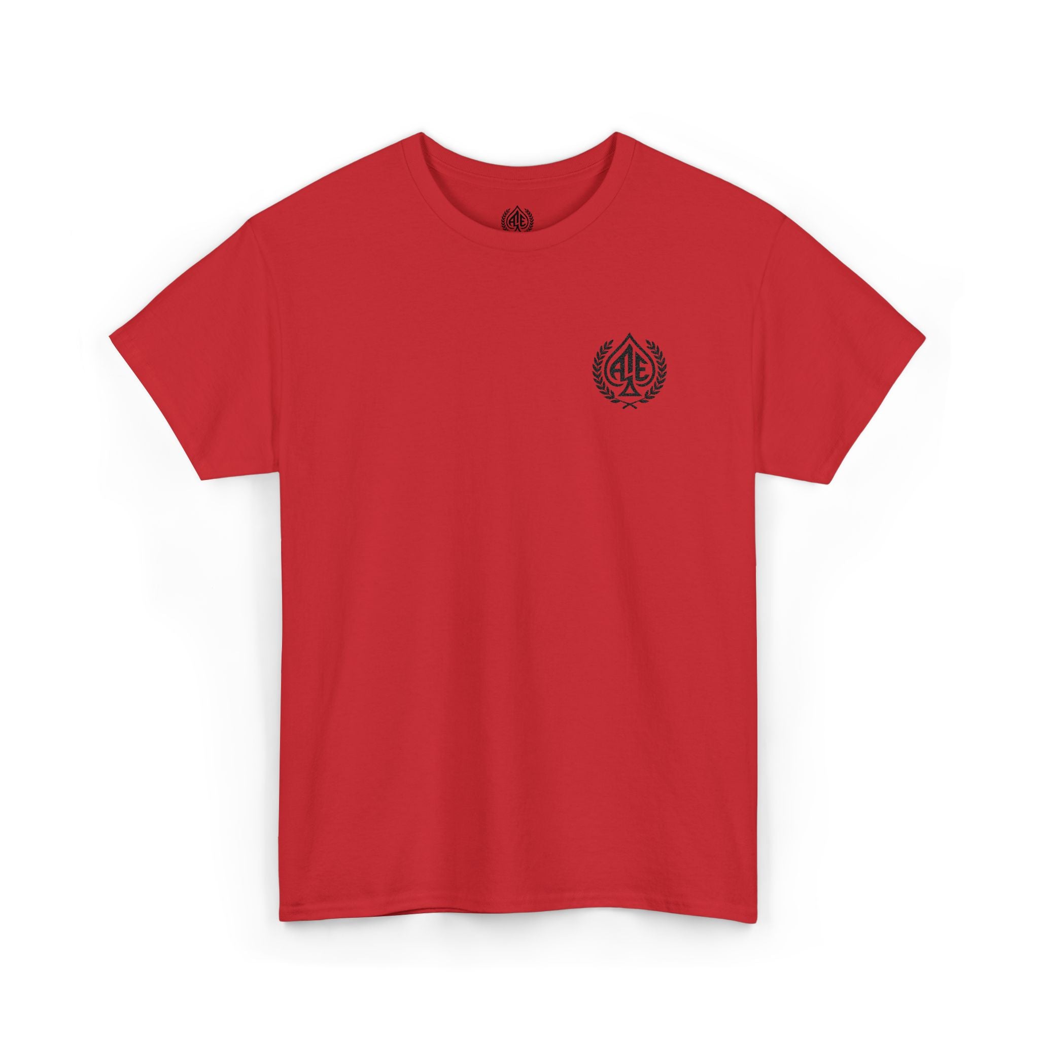 Ace'n Black Crest Embroidered Tee