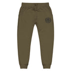 Ace'n Black Crest Embroidered Sweatpants