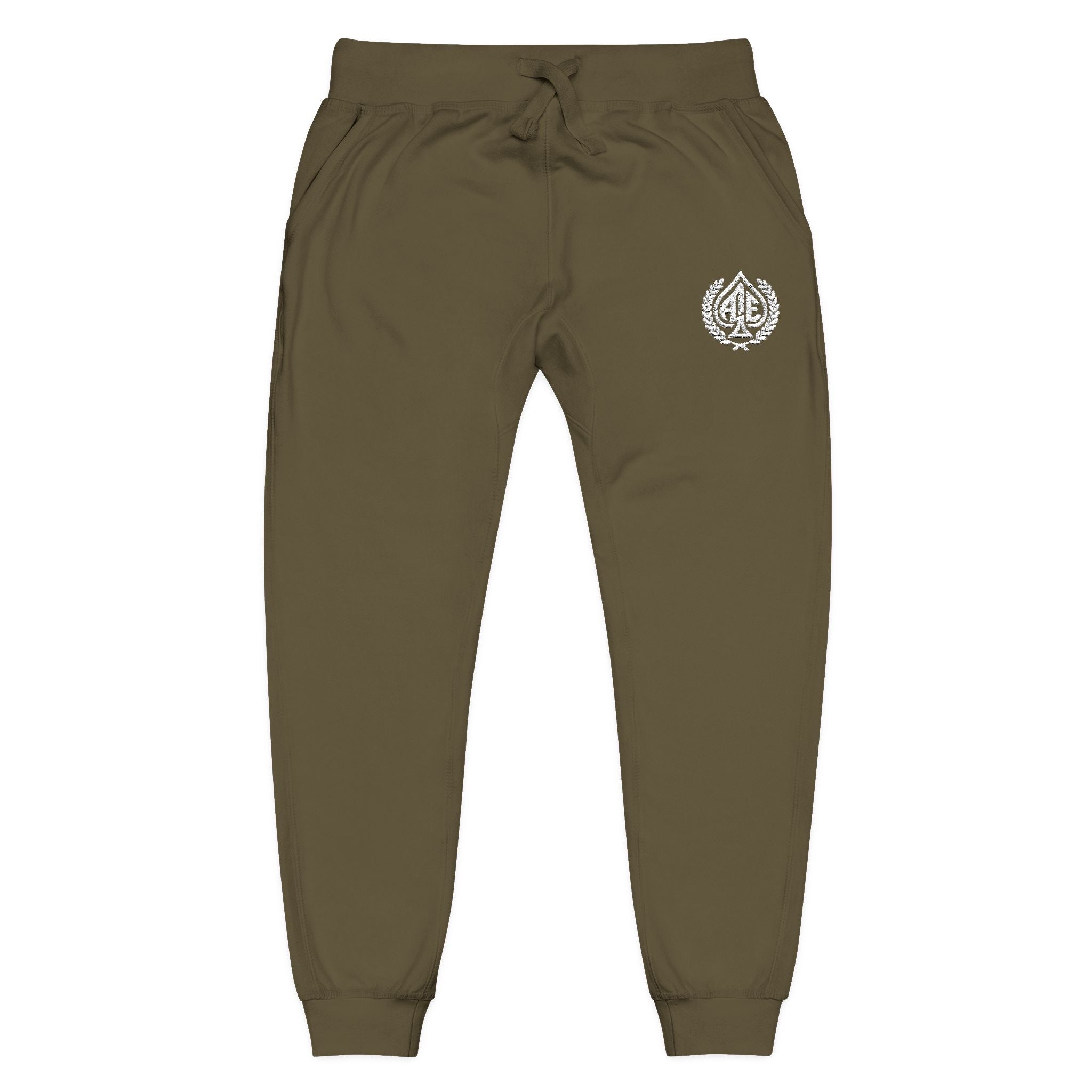 Ace'n White Crest Embroidered Sweatpants