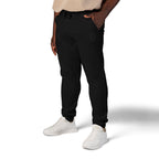 Ace'n Black Crest Embroidered Sweatpants