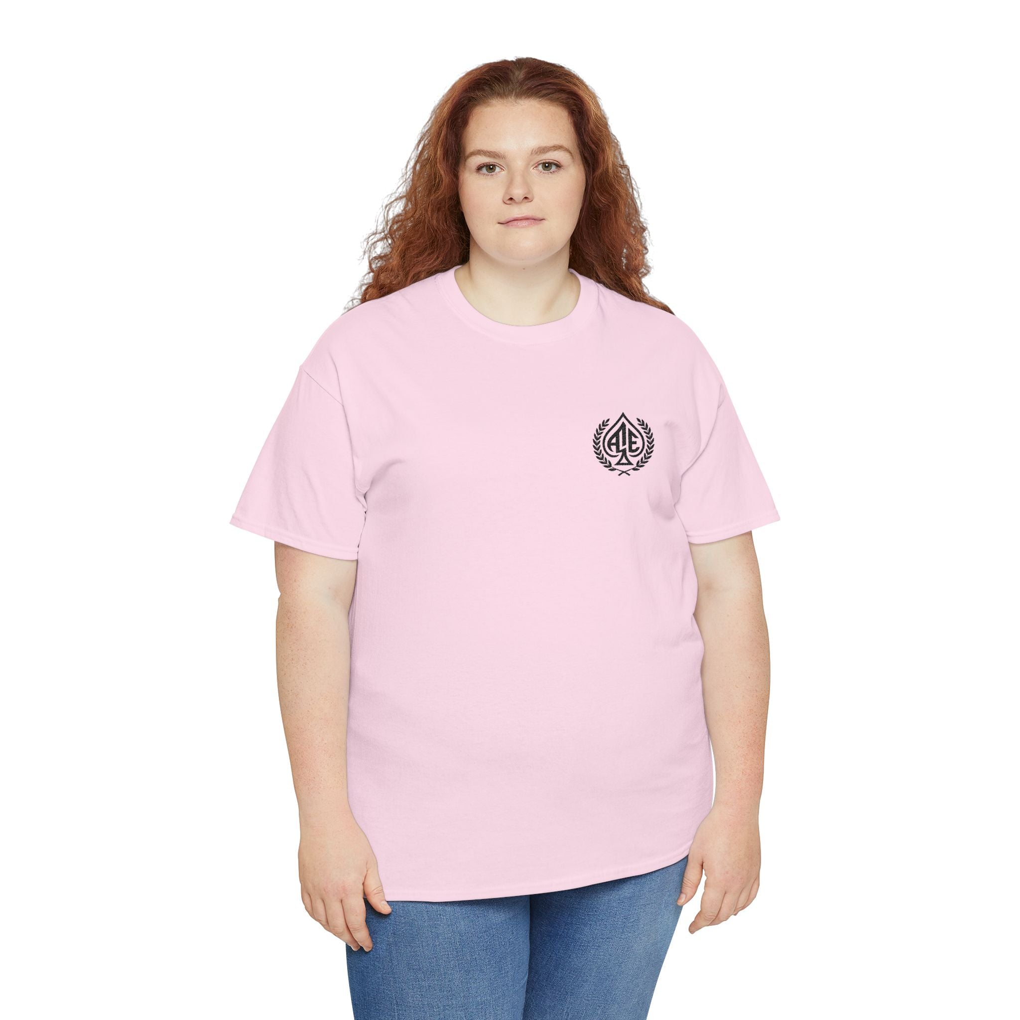 Ace'n Black Crest Embroidered Tee