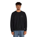 Ace'n Black Crest Embroidered Crewneck Sweatshirt