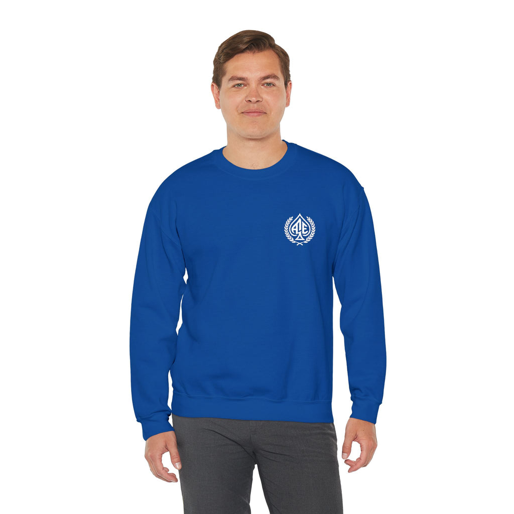 Ace'n White Crest Embroidered Crewneck Sweatshirt