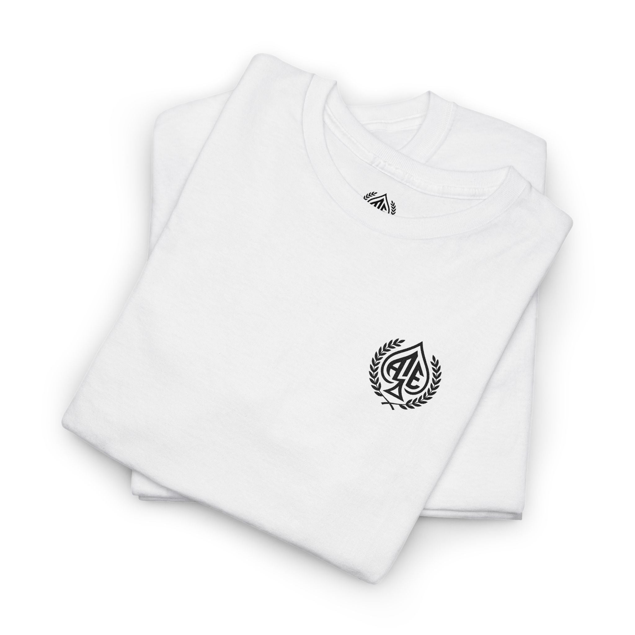 Ace'n Black Crest Embroidered Tee