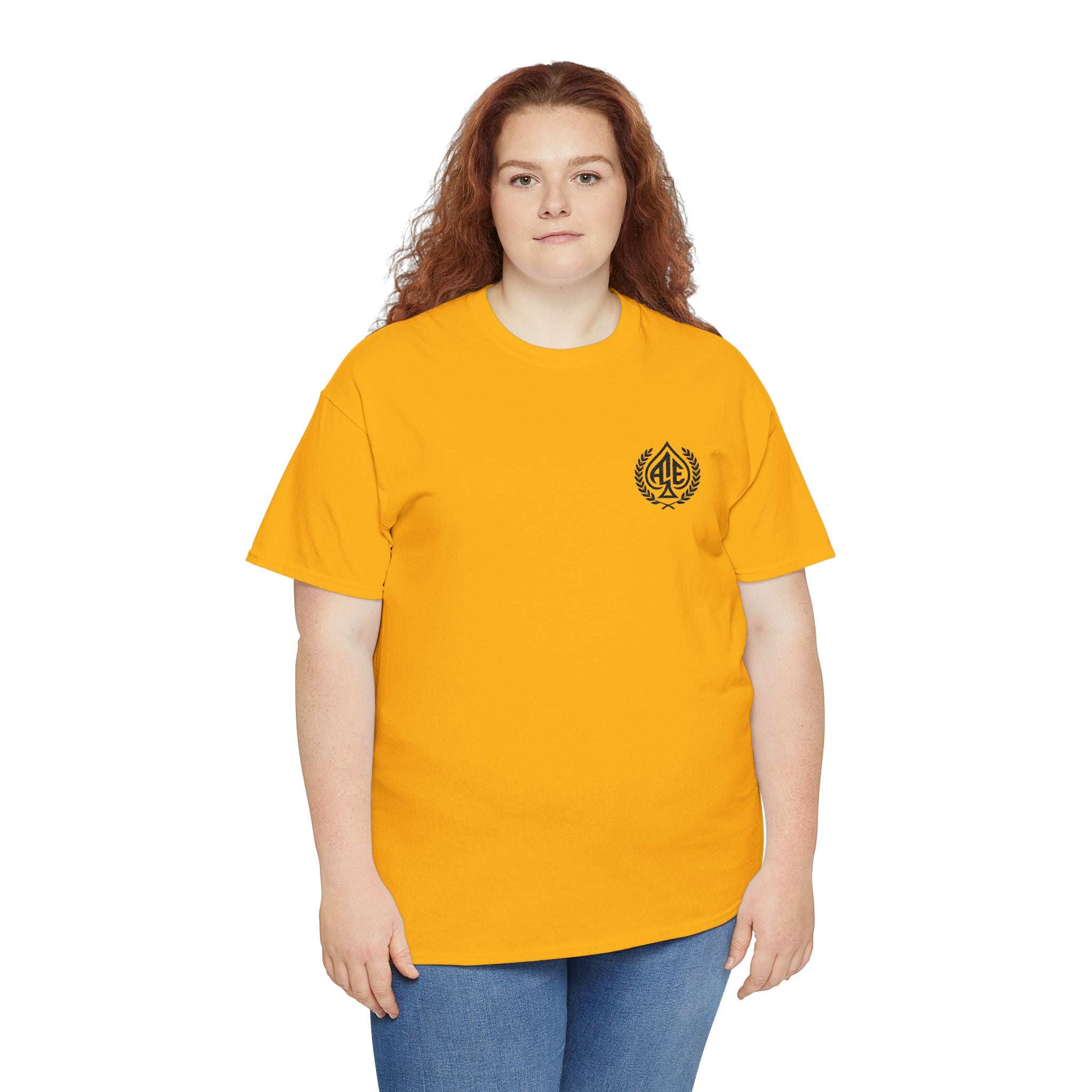 Ace'n Black Crest Embroidered Tee