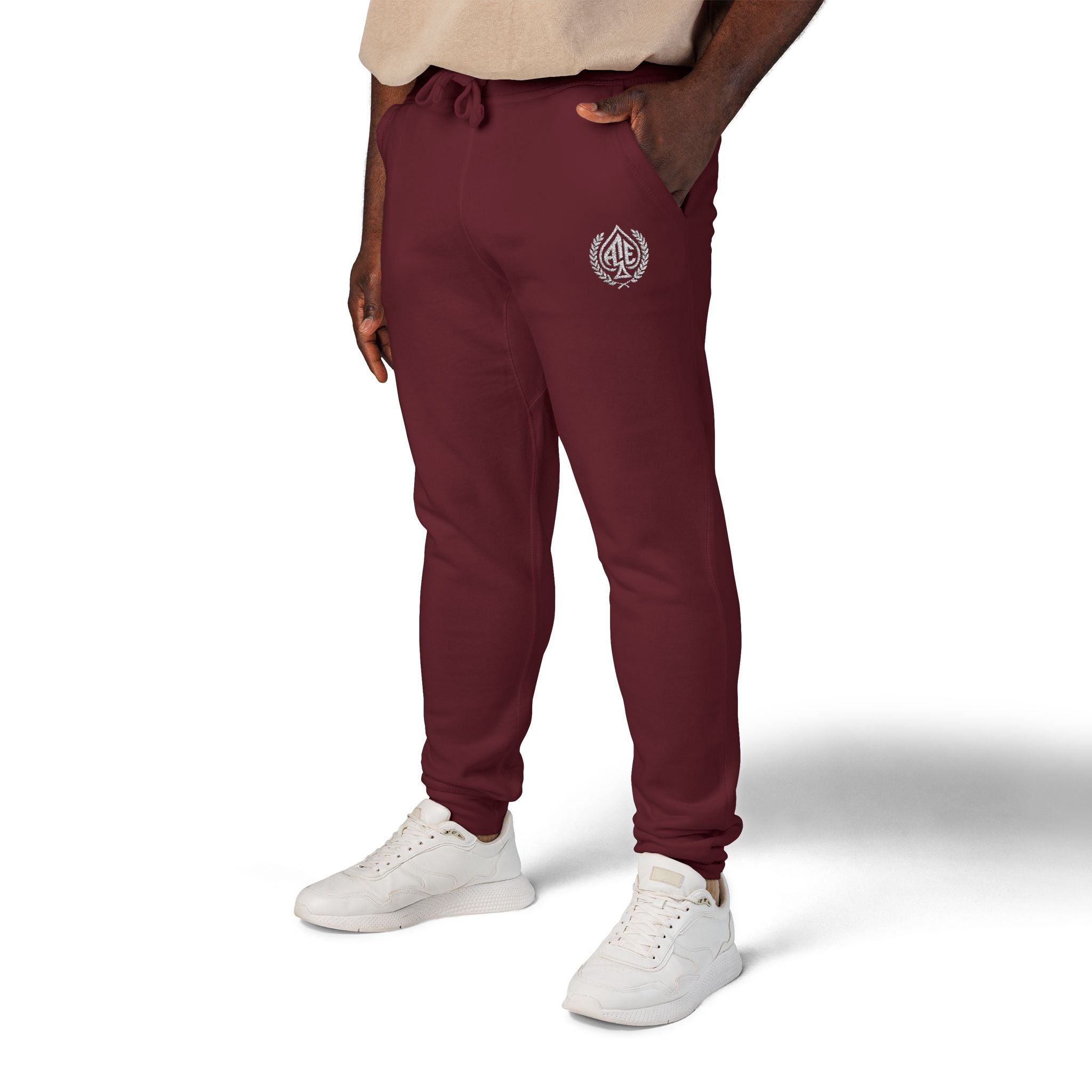 Ace'n White Crest Embroidered Sweatpants