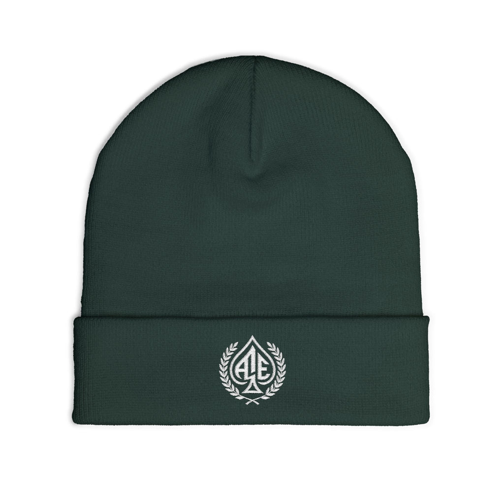 Ace'n White Crest Embroidered Beanie