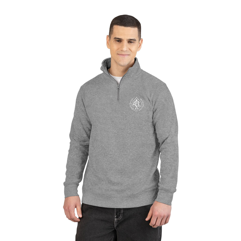 Ace'n Embroidered Quarter Zip Pullover