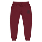 Ace'n Black Crest Embroidered Sweatpants