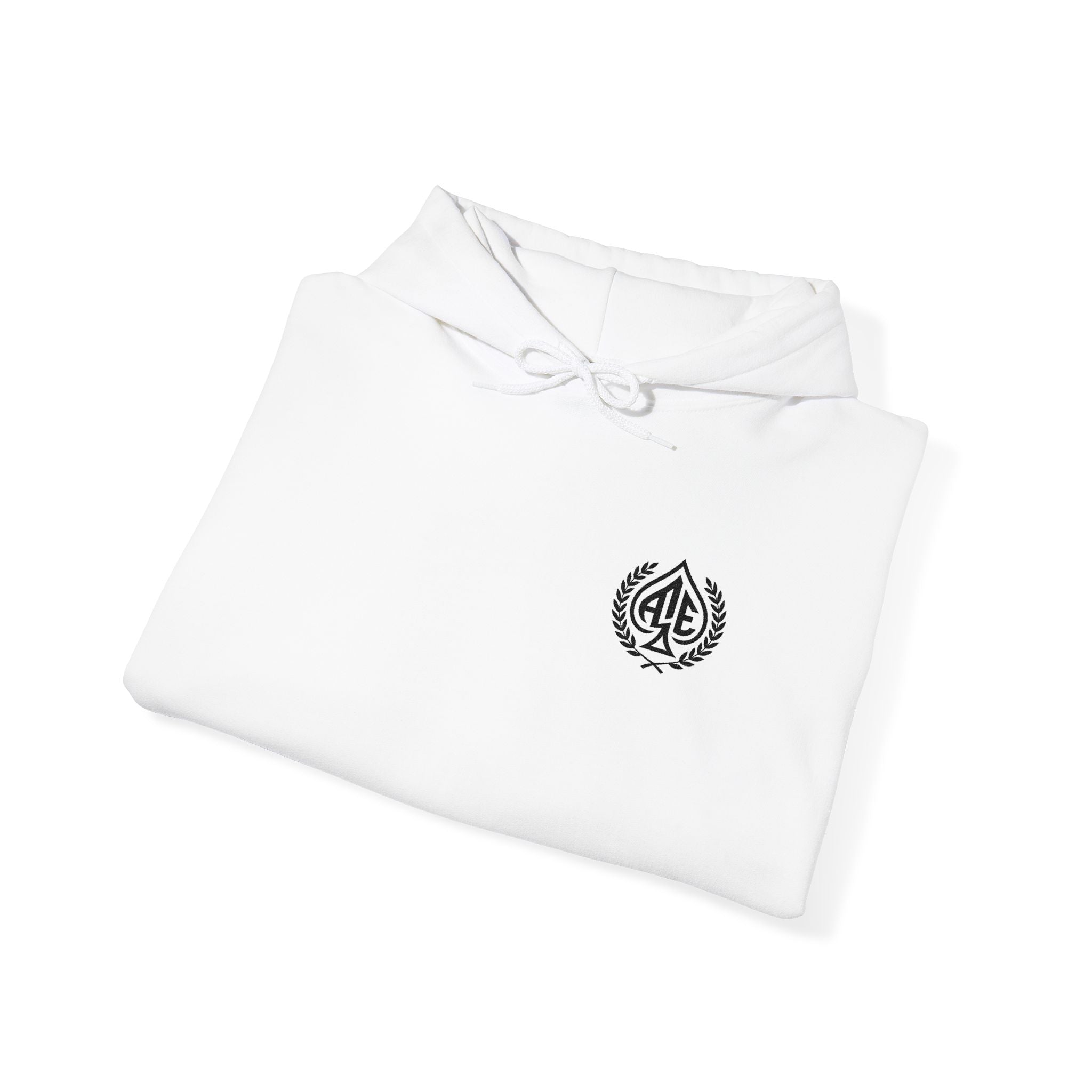 Ace'n Black Crest Embroidered Hoodie