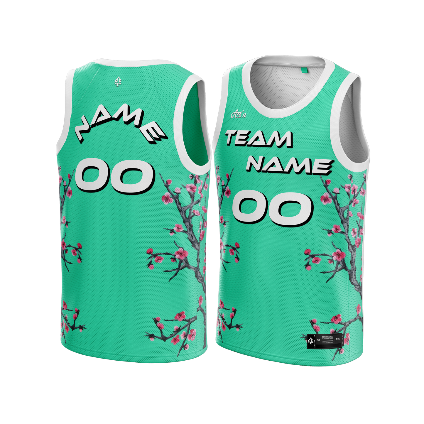 Custom Cherry Blossom Jersey