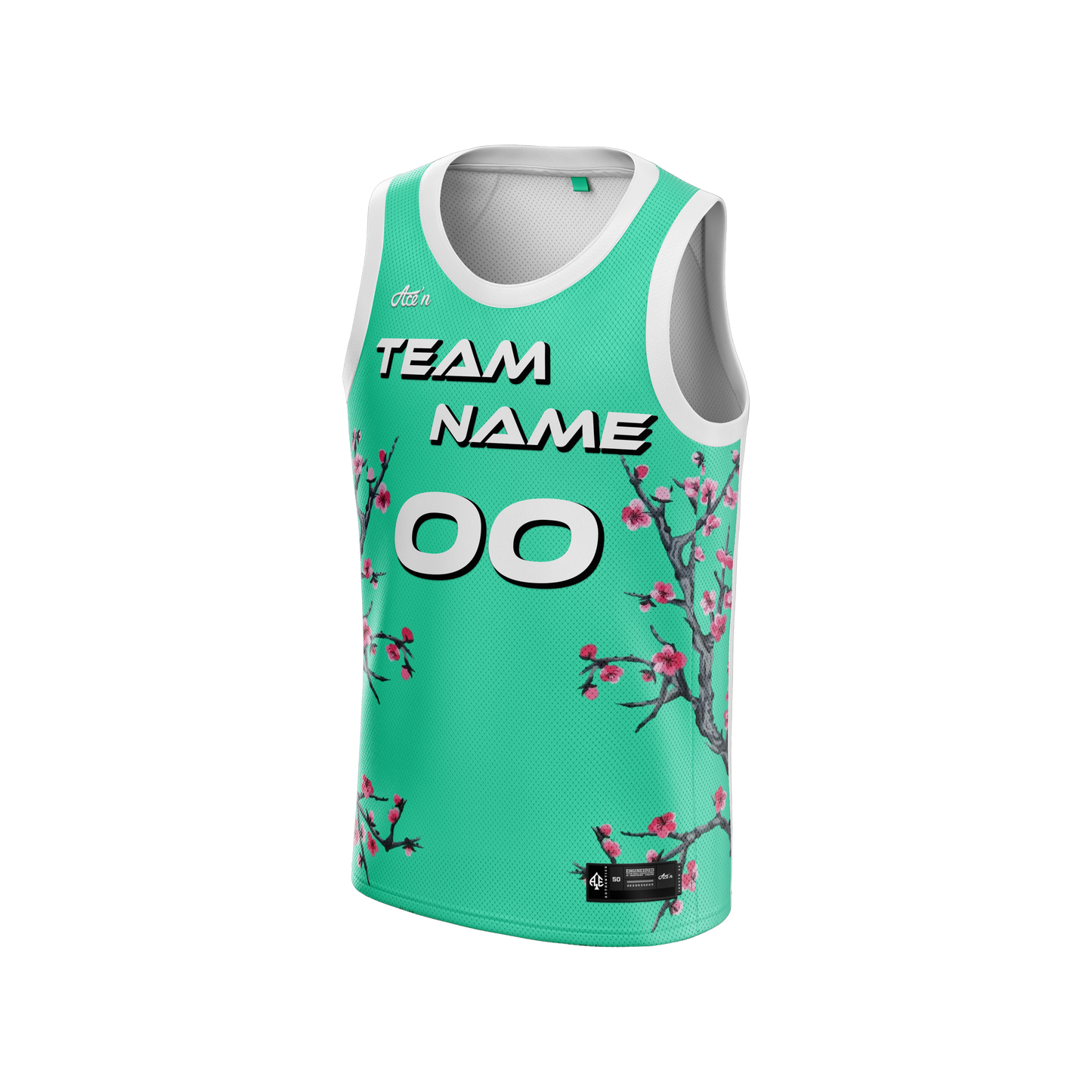 Custom Cherry Blossom Jersey