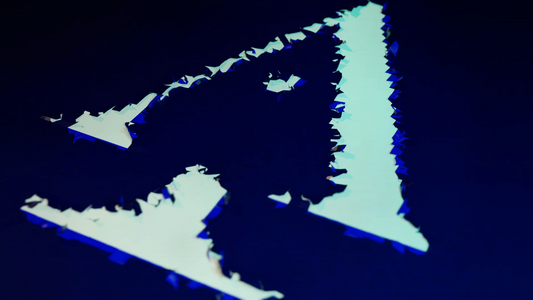 3D Tear-Away Cloth Logo Animation Template