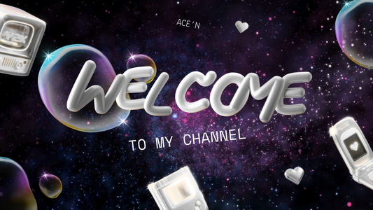 Galaxy Bubble Playful 3D Illustrative Intro Template